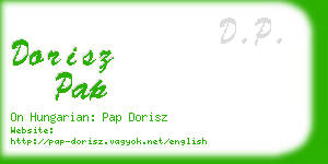 dorisz pap business card